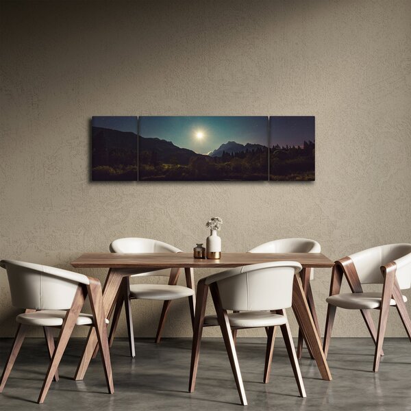 Obraz - noční obloha (170x50 cm)