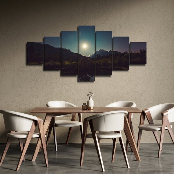 Obraz - noční obloha (210x100 cm)