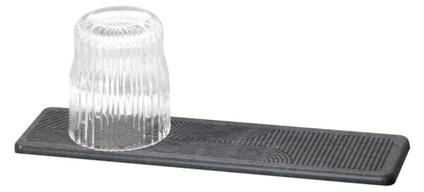 WENKO 54957100 - Odkapávací podložka DAMON 30x8 cm šedá