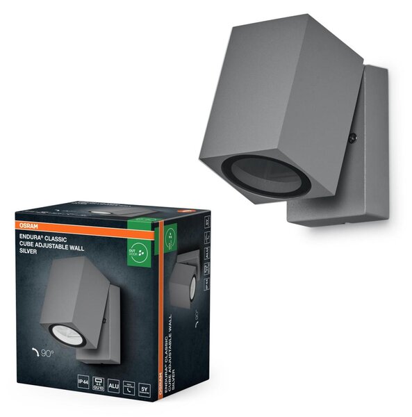 LEDVANCE venkovní nástěnné svítidlo ENDURA Classic Cube Adjustable GU10 220-240 V nastavitelné