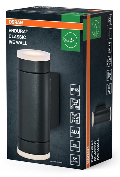 LEDVANCE venkovní nástěnné svítidlo Endura Classic GU10 IP65
