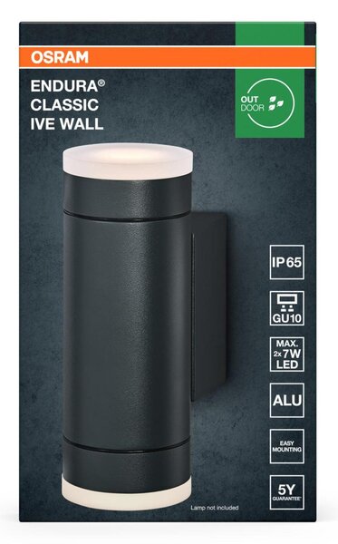 LEDVANCE venkovní nástěnné svítidlo Endura Classic GU10 IP65