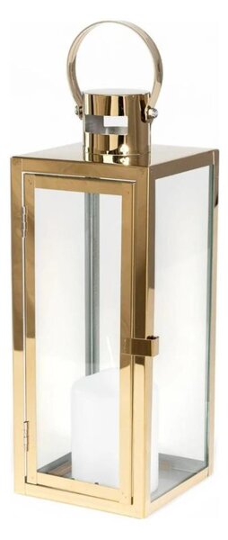 Dekorační lucerna TOWER 63 cm zlatá