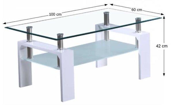 LIBOR NEW KONF.STOLIK BIELA HG CT1020