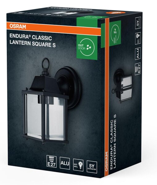 LEDVANCE venkovní nástěnné svítidlo ENDURA Classic Lantern Square S E27 220-240 V