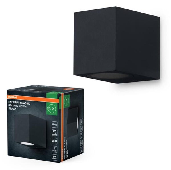 LEDVANCE venkovní nástěnné svítidlo Endura Classic Square Down GU10 220-240 V IP44