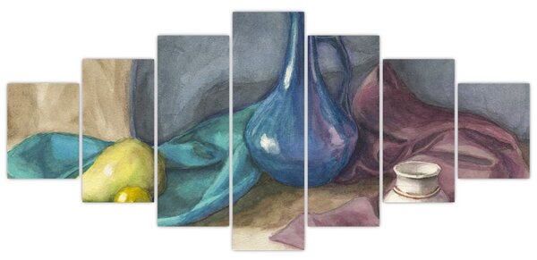 Obraz - Malované zátiší (210x100 cm)