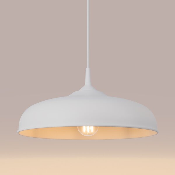 Sollux Lighting Závěsná lampa GINA bílá