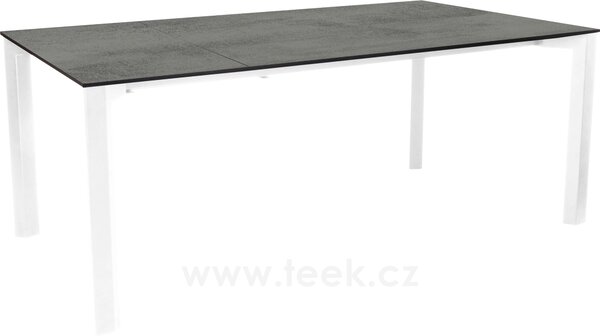 Stern Rozkládací jídelní stůl Penta, Stern, obdélníkový 160-210/260x100x75 cm, rám lakovaný hliník barva dle vzorníku, deska HPL barva dle vzorníku