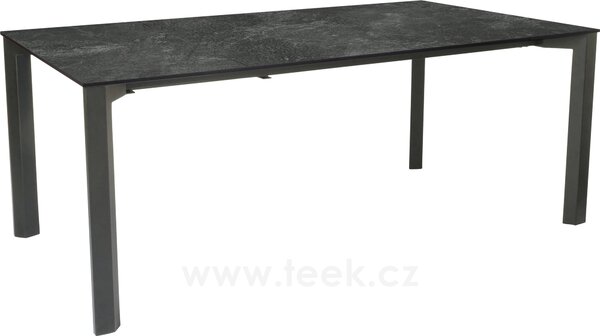 Stern Rozkládací jídelní stůl Penta, Stern, obdélníkový 160-210/260x100x75 cm, rám lakovaný hliník barva dle vzorníku, deska HPL barva dle vzorníku