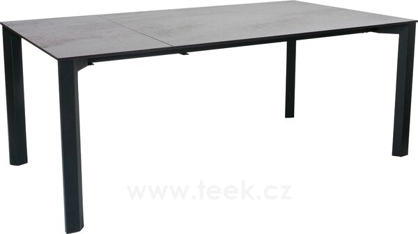 Stern Rozkládací jídelní stůl Penta, Stern, obdélníkový 160-210/260x100x75 cm, rám lakovaný hliník barva dle vzorníku, deska HPL barva dle vzorníku