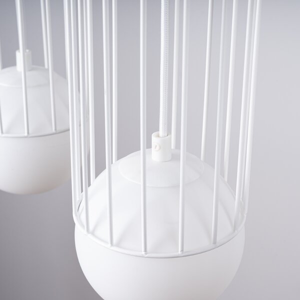 Sollux Lighting Závěsné svítidlo BRINA 3L bílé