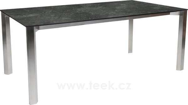 Stern Rozkládací jídelní stůl Penta, Stern, obdélníkový 160-210/260x100x75 cm, rám nerezová ocel, deska HPL barva dle vzorníku