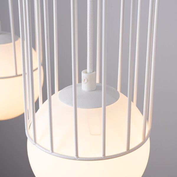 Sollux Lighting Závěsné svítidlo BRINA 3L bílé