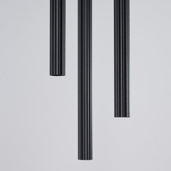 Sollux Lighting Závěsné svítidlo ARCHE 3P černé