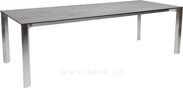 Stern Rozkládací jídelní stůl Penta, Stern, obdélníkový 200-250x100x75 cm, rám nerezová ocel, deska HPL barva dle vzorníku