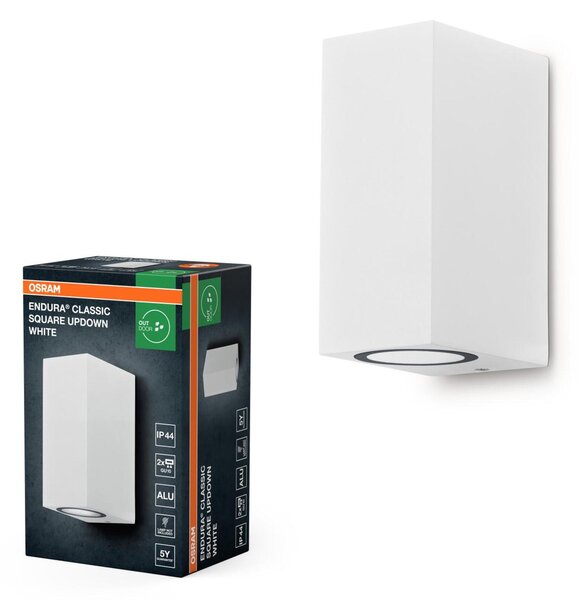 LEDVANCE venkovní nástěnné svítidlo ENDURA Classic Square UpDown GU10 220-240 V IP44
