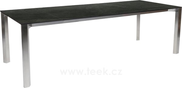 Stern Rozkládací jídelní stůl Penta, Stern, obdélníkový 200-250x100x75 cm, rám nerezová ocel, deska HPL barva dle vzorníku