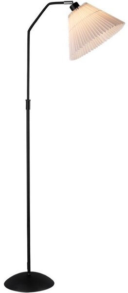 Černá kovová stojací lampa Halo Design Berlin 110-150 cm