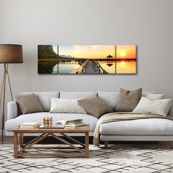 Obráz lávky (170x50 cm)