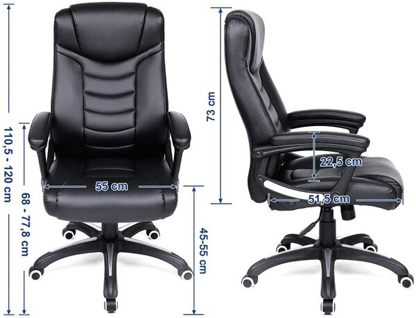 Kancelářská židle OBG65BK