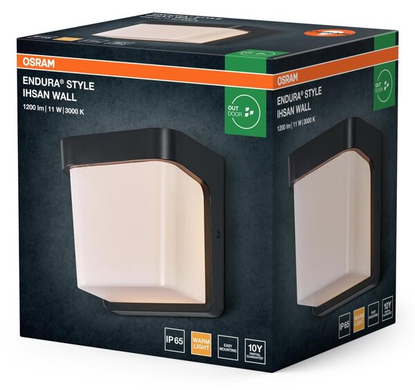 LEDVANCE venkovní nástěnné svítidlo Endura Style Ihsan 11 W 220-240 V 3000 K IP65