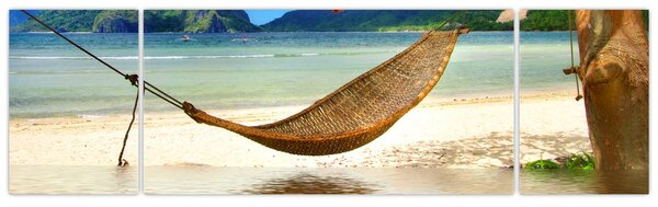 Obraz - Relax na pláži (170x50 cm)