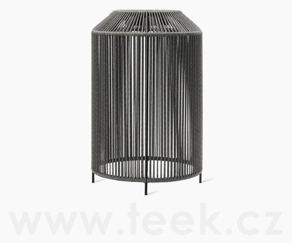 Vincent Sheppard Venkovní solární LED lampa Mora, Vincent Sheppard, Ø40x61 cm, solární panel, lanko fossil grey