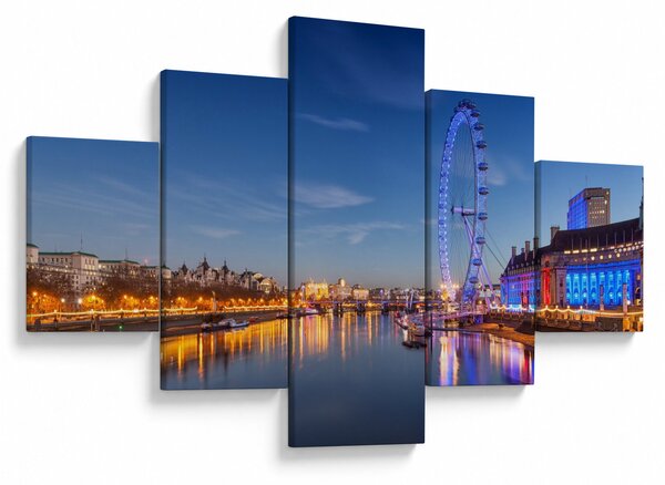 Obraz London Eye (125x70 cm)
