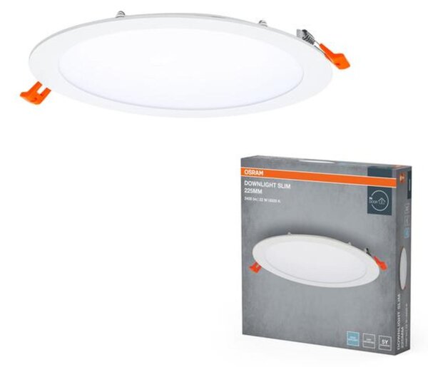 LEDVANCE vestavné LED svítidlo Downlight Slim 22 W 6500 K 220-240 V průměr 225 mm
