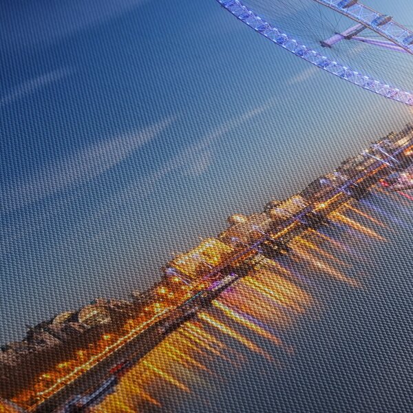 Obraz London Eye (210x100 cm)