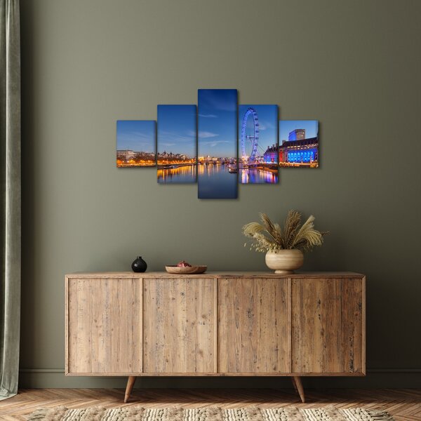 Obraz London Eye (125x70 cm)