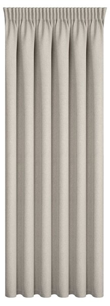 ZÁVĚS NA PÁSCE OLENA 140X270 CM TMAVĚ BÉŽOVÝ