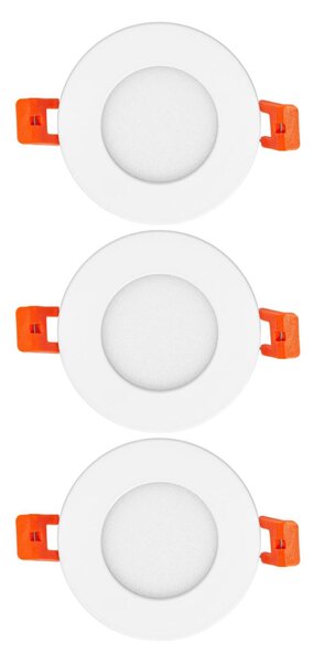 LEDVANCE vestavné LED svítidlo Downlight Slim Set 3× 4,5 W 3000 K 720 lm průměr 85 mm