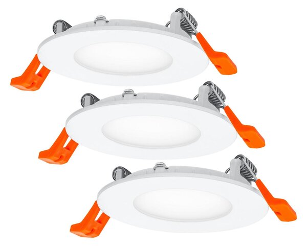 LEDVANCE vestavné LED svítidlo Downlight Slim Set 3× 4,5 W 3000 K 720 lm průměr 85 mm