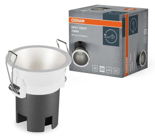 LEDVANCE vestavné LED svítidlo Spot Twist 5 W 4000 K 70 mm