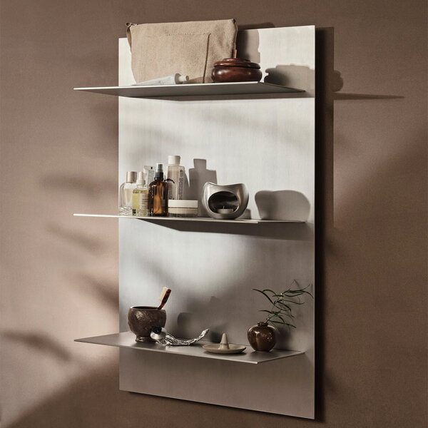 Ferm Living designové police Lager Wall Shelf Triple (šířka 55 cm)
