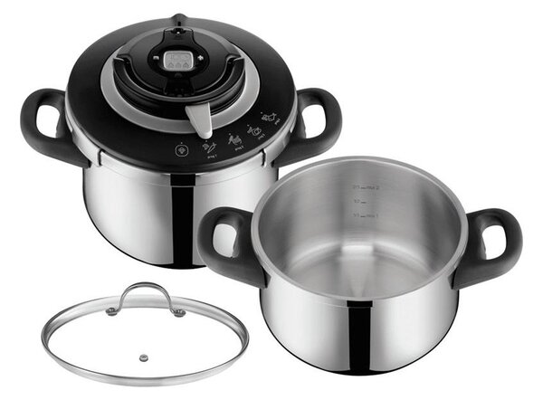 Tefal - Sada tlakových hrnců 4,5/6 l CLIPSO+ CHEF