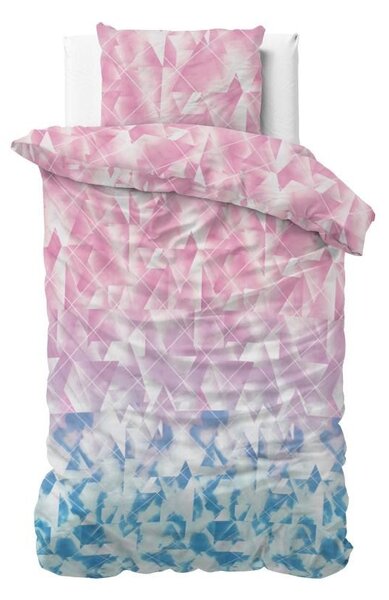 Bavlněné povlečení 140x220 cm Diamonds Pink
