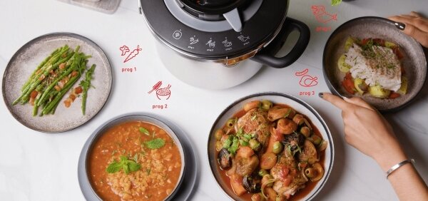 Tefal - Sada tlakových hrnců 4,5/6 l CLIPSO+ CHEF