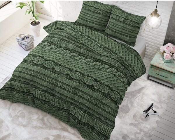 Bavlněné povlečení 140x220 cm Nature Knits