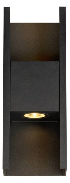 BIG WHITE SLV FLATT II nástěnné svítidlo pro povrchovou montáž, PHASE, 2700 K, 9. 5 W, černá 1010102