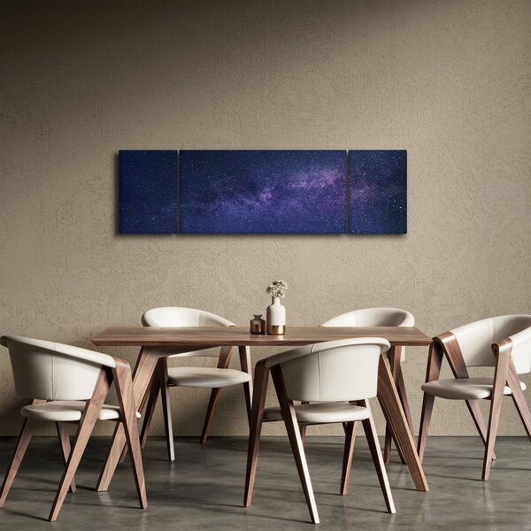 Obraz noční oblohy (170x50 cm)
