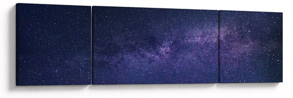 Obraz noční oblohy (170x50 cm)