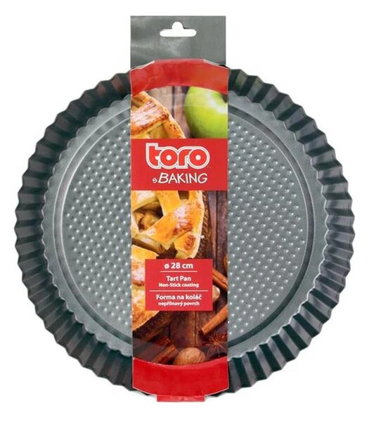 Forma na koláč TORO 28 cm černá