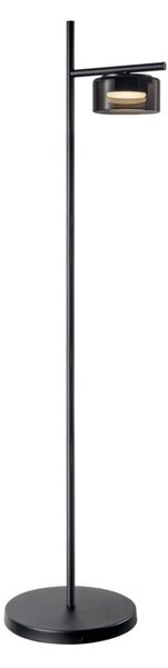 LED Stojací lampa OFELIA 1xGX53/6W/230V černá/kouřová