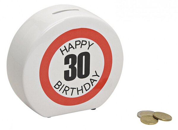Pokladnička Happy Birthday 30