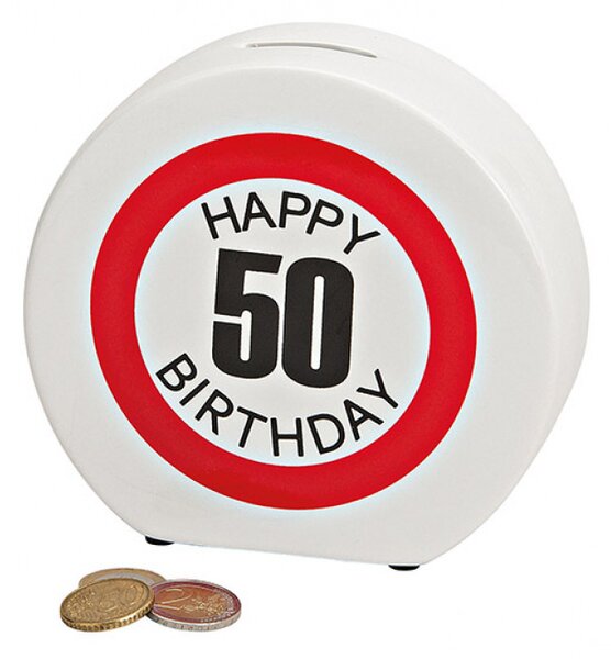 Pokladnička Happy Birthday 50