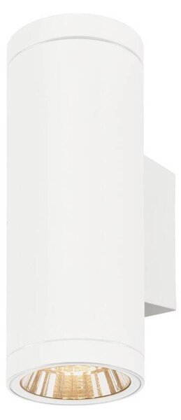 BIG WHITE SLV HELIA PRO L nástěnné svítidlo pro povrchovou montáž, jednoduché, DALI, P1, válcové, 2700 K, 10 W, 24°, bílé 1010170