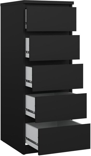 Tvilum Komoda Simplicitous 233 40 cm černý mat